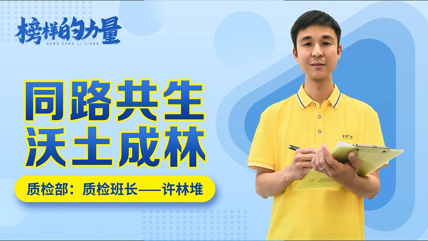 思齊·榜樣的力量 | 許林堆：同路共生，沃土成林！